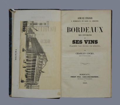null COCKS (Charles)

Guide de l’étranger à Bordeaux et dans la Gironde. Bordeaux...