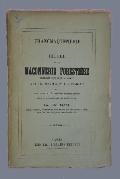 null RAGON (J.-M.)

Rituel de la maçonnerie forestière contenant tout ce qui a rapport...