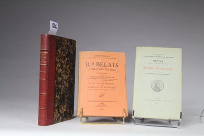 null RABELAIS - BRUNET (Jacqu. Ch.) : Recherches Bibliographiques et Critiques sur...