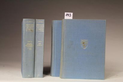 null SAFFROY (Gaston) : Bibliographie Généalogique, Héraldique et Nobiliaire de la...