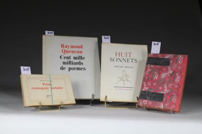 null LITTÉRATURE : - QUENEAU (Raymond) : Cent Mille Milliard de Poèmes. Paris, Gallimard,...