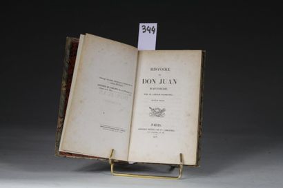 null DUSMENIL (Alexis) : Histoire de Don Juan d’Autriche. Paris, Dupont & cie, 1827....