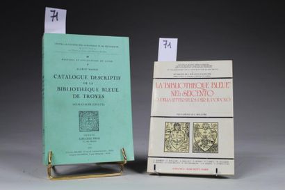 null MORIN (Alfred) : Catalogue Descriptif de la Bibliothèque Bleue de Troyes (Almanachs...