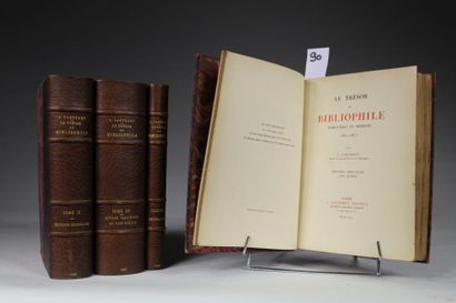 null CARTERET (Léopold) : Le Trésor du Bibliophile romantique et moderne. 1801-1875....