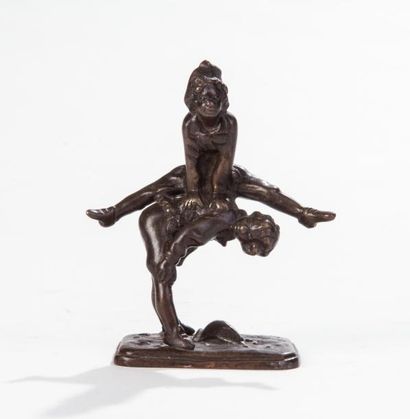 null ALFRED BARYE (1839-1882)

Saute-mouton

Epreuve en bronze patiné signée Barye...