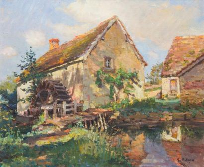 RAOUL ADAM (1881-1948)

Le moulin

Huile...