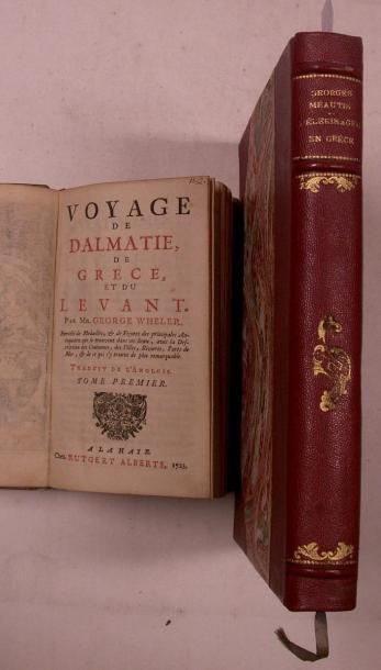 null WHELER (Georges) : GRECE - VOYAGE : Voyage de Dalmatie, de Grèce et du Levant....