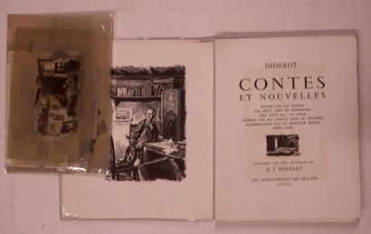 null DIDEROT (Denis) : Contes et Nouvelles. Paris, Les Bibliophiles de France, 1947....