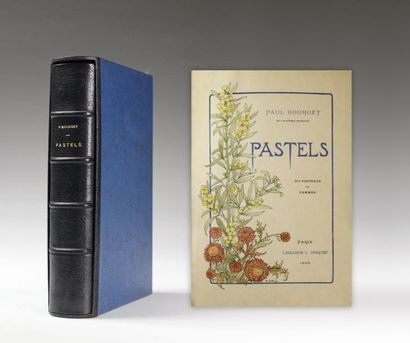 null BOURGET (Paul) : Pastels. Paris, Conquet, 1895. Dix portraits de femmes, édition...