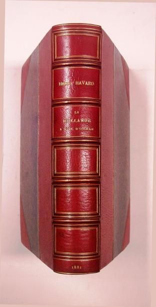 null HAVARD (Henry) : La Hollande à vol d'oiseau. Quantin éditeur, 1881, Paris. Illustré...