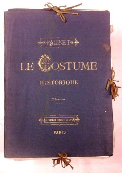 null RACINET (Albert Charles Auguste) : Le Costume Historique. Cinq Cents Planches,...
