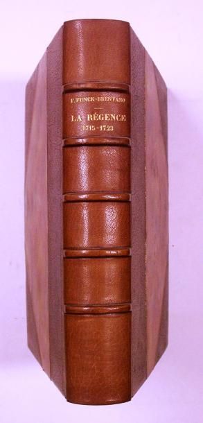 null FUNCK-BRENTANO F. : La régence (1715 1723). Paris, Goupil, 1909. 61 ill. d'après...