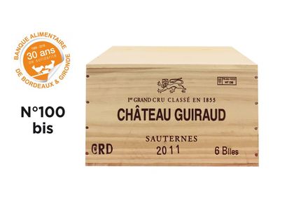 null 2011- Ch. Guiraud Sauternes 6/Blles