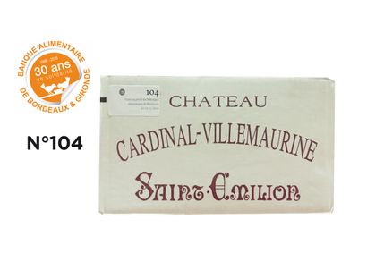 null 2002- Ch. Cardinal Villemaurine Saint-Emilion Gd Cru 6 B/lles