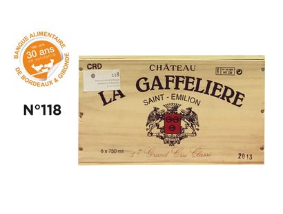 null 2013- Ch. La Gaffeliére 1er Gd Cru Classé St-Emilion 6 B/lles 