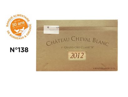 null 2012-Ch. Cheval Blanc 1er Gd Cru Classé St-Emilion A 6 B/lles 