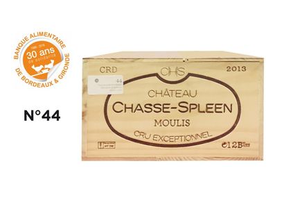 null 2013- Ch. Chasse Spleen Moulis 12 B/lles 