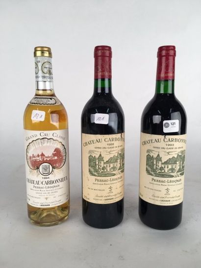 null 121 / 1994 - Château CARBONNIEUX BLANC - 1 B/lle - 

121 / 1988 - Château CARBONNIEUX...