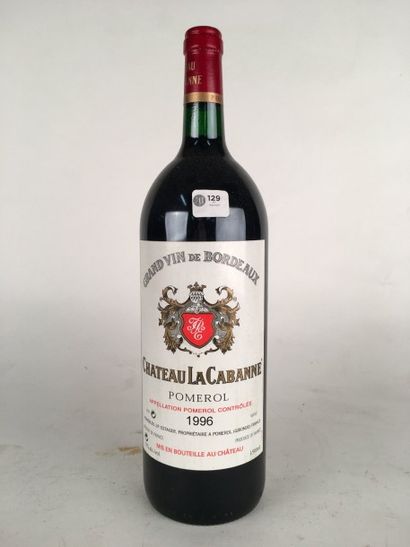 null 129 / 1996 - Château LA CABANNE - 1 Magnum - 