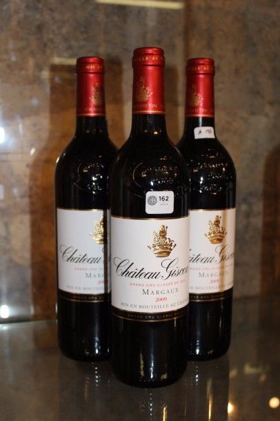 null 162 / 2009 - Château Giscours, Margaux - 3 B/lles - Margaux