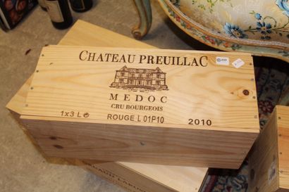 null 203 / 2010 - Château Preuillac, Médoc - 1 Double Magnum - Médoc