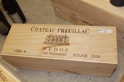 null 204 / 2009 - Château Preuillac, Médoc - 1 Double Magnum - Médoc