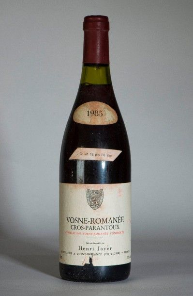 null 228 / Henri Jayer Vosne Romanée – Cros Parantoux, Bourgogne – 1985 – 1 B/lle...