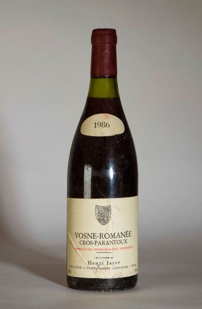 null 229 / Henri Jayer Vosne Romanée – Cros Parantoux, Bourgogne – 1986 – 1 B/lle...