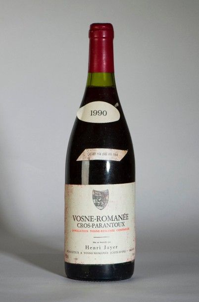 null 237 / Henri Jayer Vosne Romanée – Cros Parantoux, Bourgogne – 1990 – 1 B/lle...