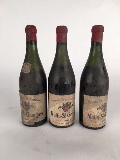 null 26 / 1955- Nuits St-Georges 3 B/lles - Nuits st-Georges