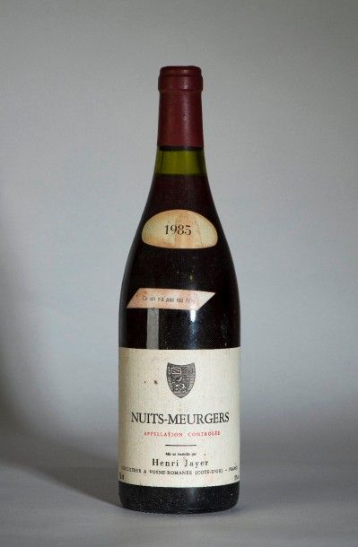 null 262 / Henri Jayer Vosne Romanée – Nuits Meurgers, Bourgogne – 1985 – 1 B/lle...
