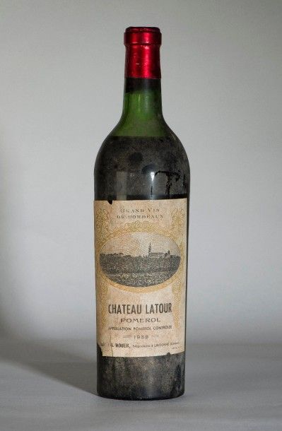 null 293 / 1959 - Château Latour, Pomerol– 1 B/lle legt basse 