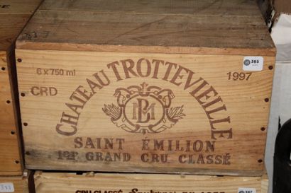 null 385 / 1997 - Château Trottevieille, St Emilion - 6 B/lles - St-Emilion