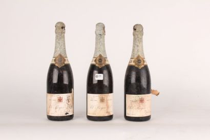 null 416 / 1942 - Pol Roger, Champagne - 3 B/lles basses - 