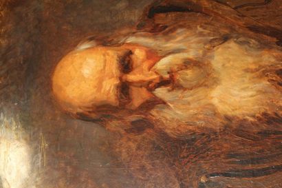 null Léon BONNAT (1833-1922)

Portrait de vieillard, 1856

Huile sur toile, signée...