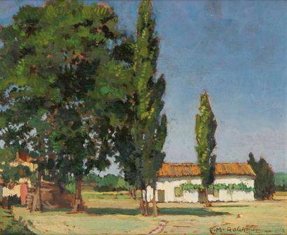 null François Maurice ROGANEAU

(1883-1973)

Maison à la treille

Huile sur panneau...