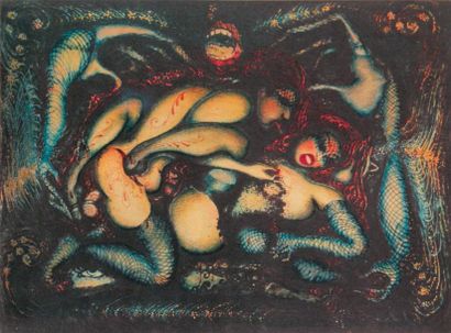 null Pierre MOLINIER (1900-1976)

Lithographie couleur d'après "Le Temps de la Mort...