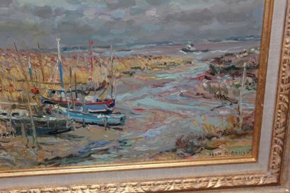 null Jean RIGAUD (1912-1999)

Port de By, Médoc

Huile sur toile, signée en bas à...