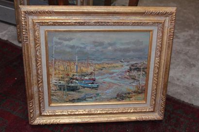 null Jean RIGAUD (1912-1999)

Port de By, Médoc

Huile sur toile, signée en bas à...