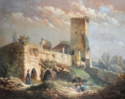 Pierre-Emile BERNEDE (1820-?), peintre dessinateur...
