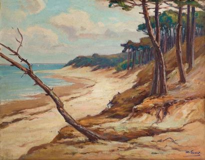 null Marius GUEIT (1877-1956)

Les pins sur la côte

Huile sur toile, signée en bas...