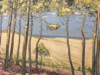 null Jean-Roger SOURGEN (1883-1978)

Les dunes, 1940

Huile sur toile, signée et...