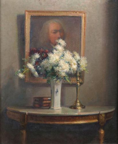 null Félix CARME (1863-1938)

Bouquet au bougeoir

Huile sur toile, signée en bas...