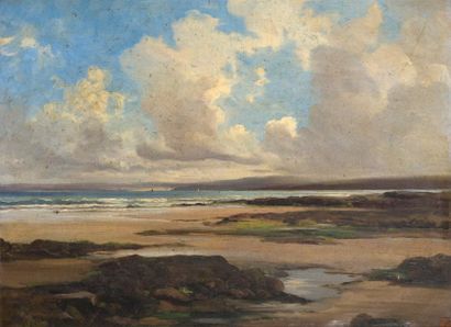 Emmanuel LANSYER (1835-1893)

La plage du...