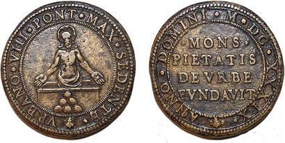 null URBAIN VIII (1623-1644) Bronze. 39mm. 1639. Par Gaspare Morone. Fondation du...