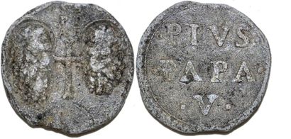 null PIE V (1566-1572) Bulle Papale. R/ PIUS PAPA V. TTB