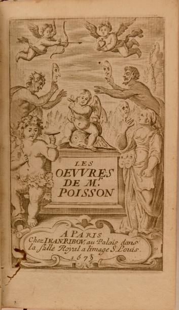 null POISSON (Raymond) Oeuvres. Paris, Ribou, 1679.

2 tomes en un volume in-12 :...