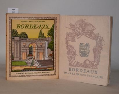 null PLANES-BURGADE (Georges) Bordeaux. Bordeaux, Picquot, 1934.

In-4 broché : 216pp.,...