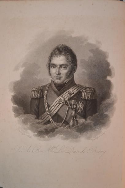 null HOCQUART (Edouard) Le Duc de Berry, ou vertus et belles actions d'un Bourbon.Paris,...