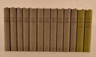 null LÉAUTAUD (Paul) Journal Littéraire. Paris, Mercure de France, 1954-64.

18 volumes...